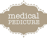 Transparent medical pedicure logo - Podiatry HQ
